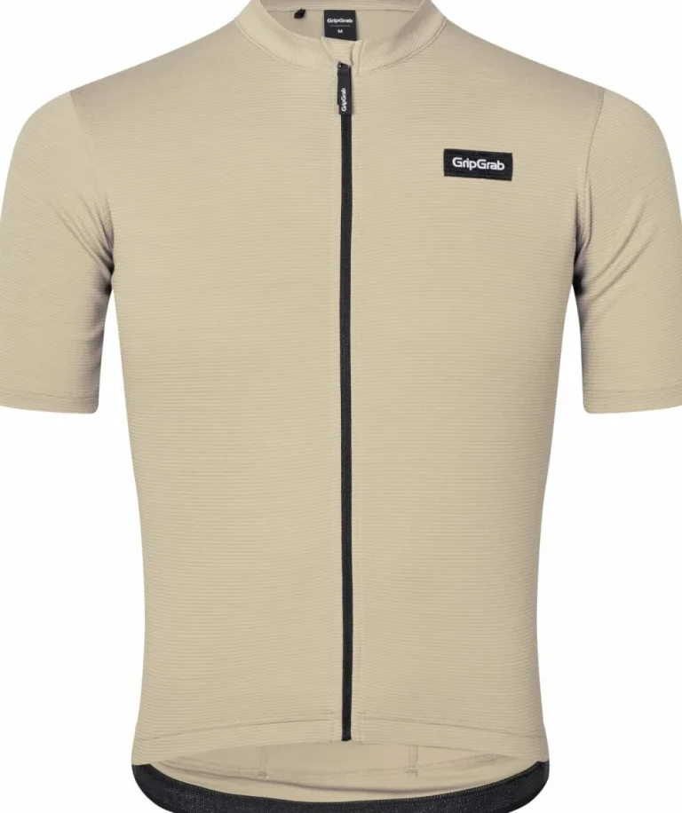 Gripgrab Men's GripGrab EXPLR Merinotech Short Sleeve Jersey Beige