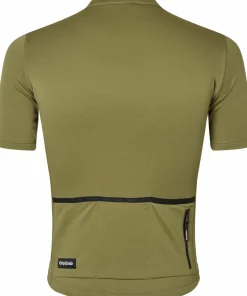 Gripgrab Men's GripGrab EXPLR Merinotech Short Sleeve Jersey Olive Green
