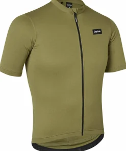 Gripgrab Men's GripGrab EXPLR Merinotech Short Sleeve Jersey Olive Green