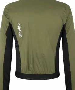 Gripgrab Men's Gripgrab Pacr Windproof Lightweight Jacket Olive Green
