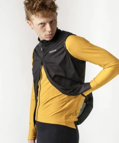 Gripgrab Men's GripGrab PACR Windproof Lightweight Vest Black