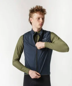 Gripgrab Men's GripGrab PACR Windproof Lightweight Vest Navy Blue