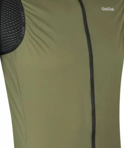 Gripgrab Men's GripGrab PACR Windproof Lightweight Vest Olive Green