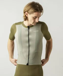 Gripgrab Men's GripGrab PACR Lightweight Short Sleeve Jersey Olive Green