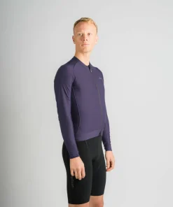 Gripgrab Men's Pacr Long Sleeve Jersey Purple