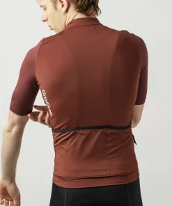 Gripgrab Men's Ride Short Sleeve Jersey Dark Red