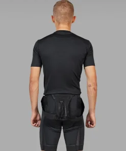 Gripgrab Men's Windbreaking Short Sleeve Base Layer Black