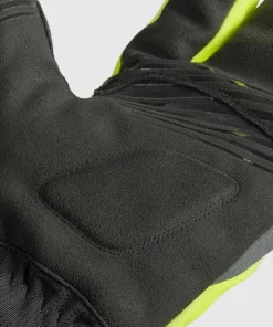 Gripgrab Nordic 2 Windproof Deep Winter Lobster Gloves Yellow Hi-Vis