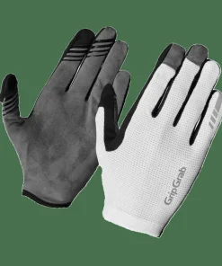 Gripgrab Pacr Insidegrip™ Full Finger Summer Gloves White
