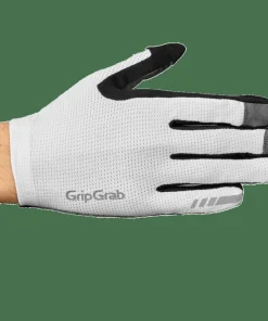 Gripgrab Pacr Insidegrip™ Full Finger Summer Gloves White
