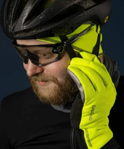Gripgrab Polaris 2 Waterproof Winter Gloves Yellow Hi-Vis