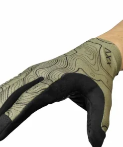 Gripgrab Rebel Full Finger Summer Gloves Olive Green
