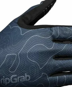 Gripgrab Rebel Full Finger Summer Gloves Navy Blue