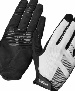 Gripgrab Ride Lite Padded Full Finger Summer Gloves White