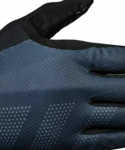 Gripgrab Ride Lite Padded Full Finger Summer Gloves Navy Blue