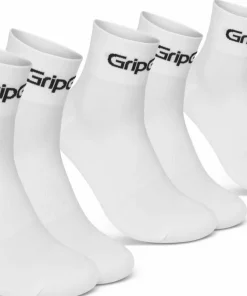 Gripgrab RIDE Low Cut Socks 3-Pack White