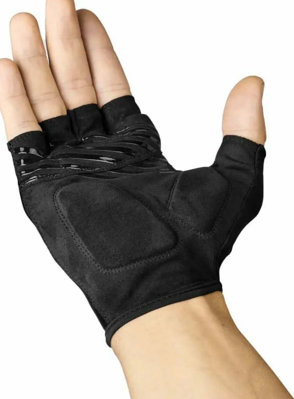 Gripgrab Ride Padded Short Finger Summer Gloves Olive Green