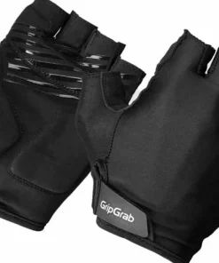 Gripgrab Ride Padded Short Finger Summer Gloves Black
