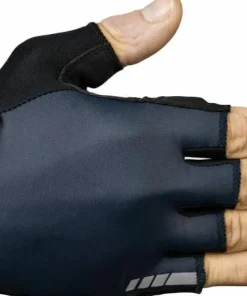 Gripgrab Ride Padded Short Finger Summer Gloves Navy Blue
