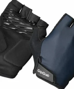 Gripgrab Ride Padded Short Finger Summer Gloves Navy Blue