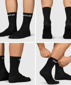 Gripgrab RIDE Regular Cut Socks 3-Pack Black