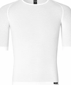Gripgrab Unisex PACR Ultralight Seamless Short Sleeve Base Layer White