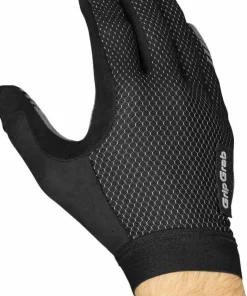 Gripgrab Vertical 2 Insidegrip™ Full Finger Summer Gloves Black