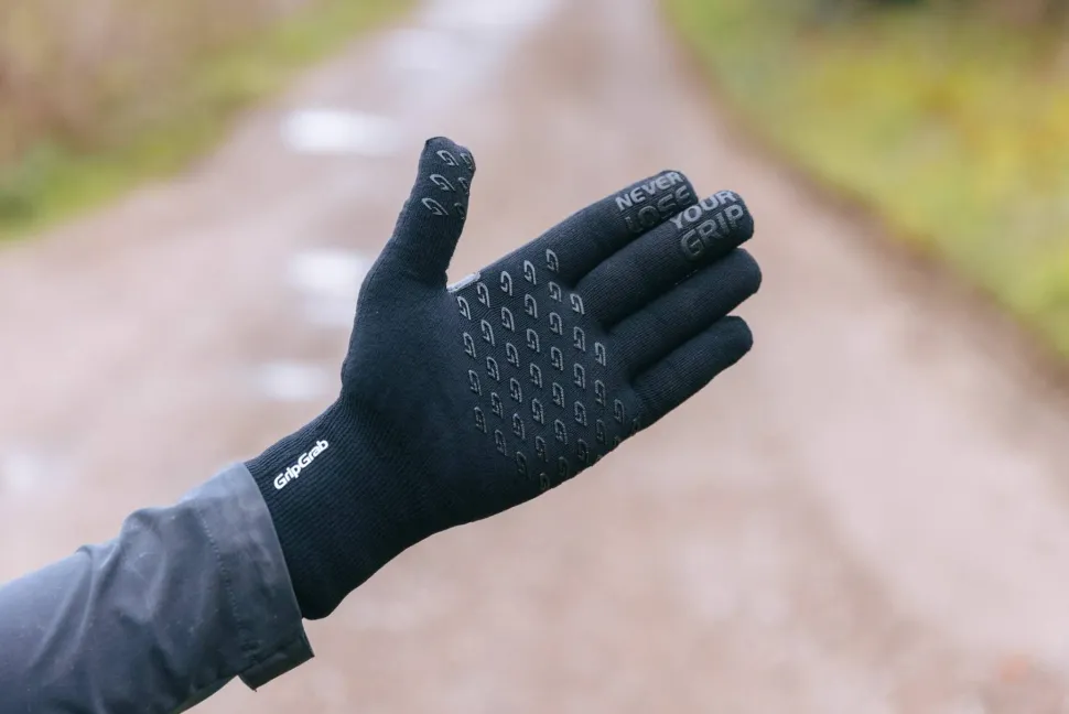 Gripgrab Waterproof Knitted Thermal Glove Black