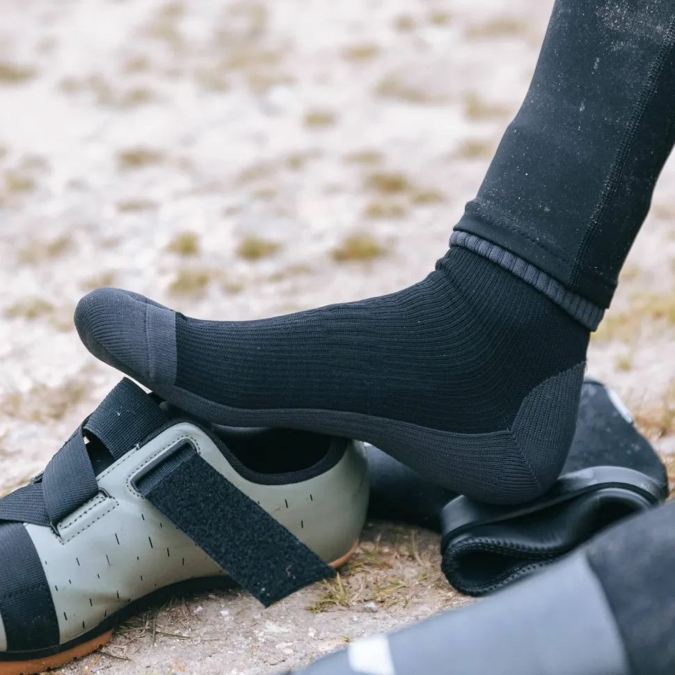 Gripgrab Waterproof Merino Thermal Sock Black