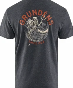 Grundéns Men's Dead Reckoning Ss T-Shirt Lightgrey