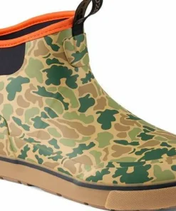 Grundéns Men's Deck Boss Ankle Boot High Fives Camo