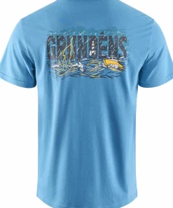 Grundéns Men's Tough Seas Ss T-Shirt Captain's Blue