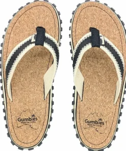 Gumbies Unisex Corker Flipflop Black