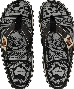 Gumbies Unisex Islander Classic Black