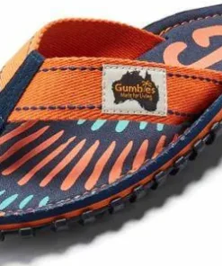 Gumbies Unisex Islander Tangerine Burst