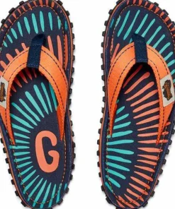 Gumbies Unisex Islander Tangerine Burst