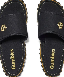 Gumbies Unisex Strider Slides Black