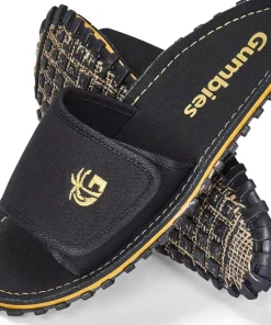 Gumbies Unisex Strider Slides Black