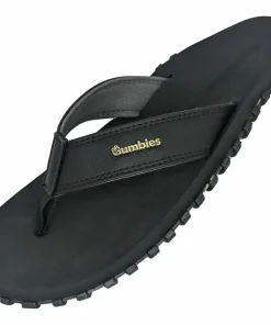 Gumbies Vegovert Flip-Flops Black