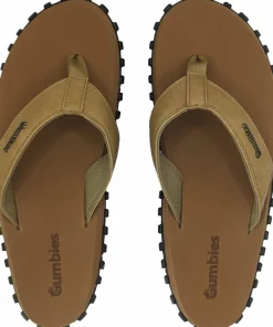 Gumbies Vegovert Flip-Flops Tan