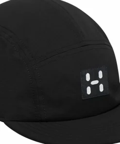 Haglöfs Brand Five Panel Cap True Black Solid