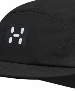 Haglöfs Brand Five Panel Cap True Black Solid