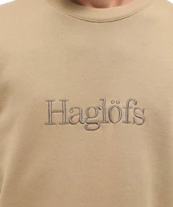 Haglöfs Men's Haglöfs Crewneck Oak Brown