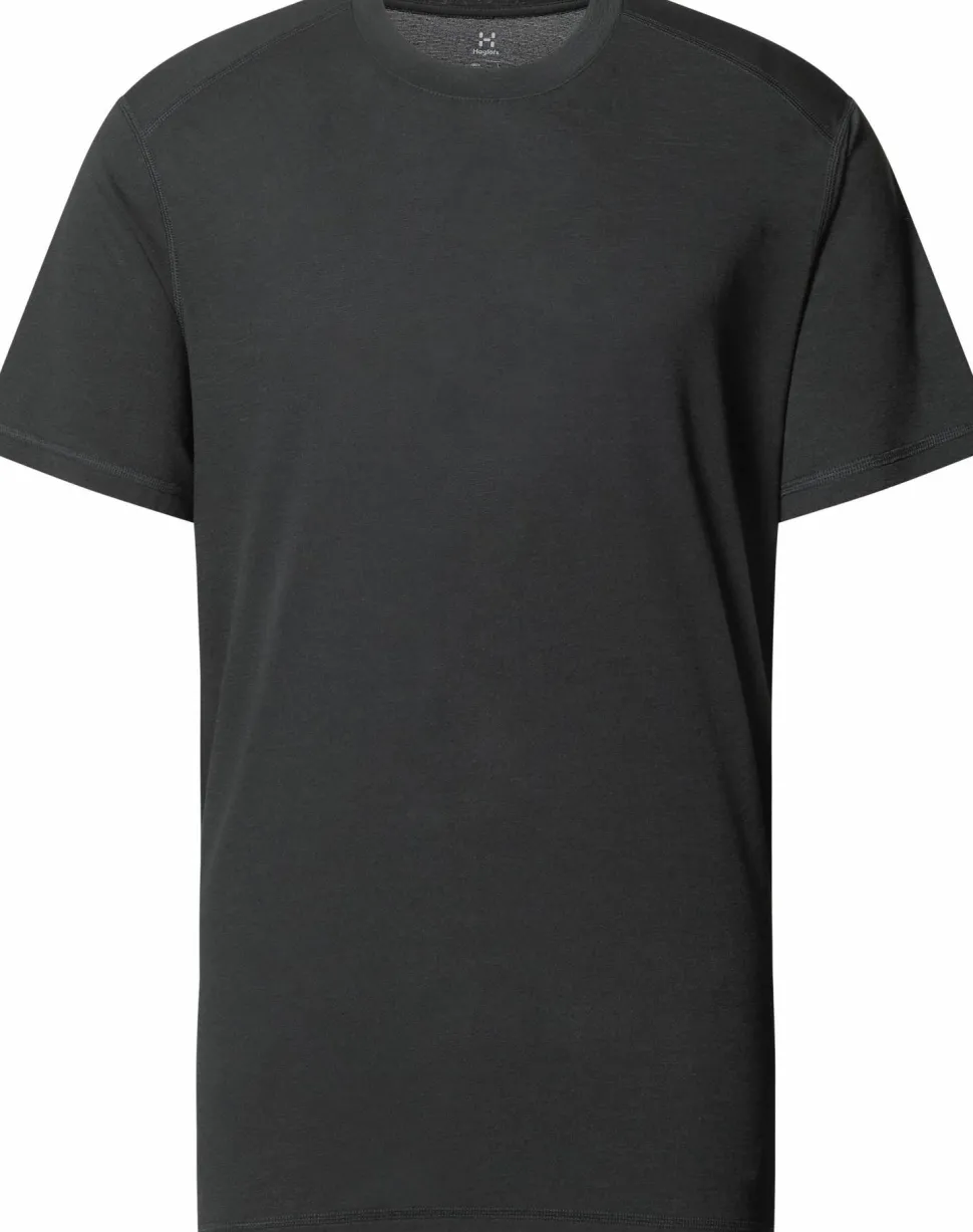 Haglöfs Men's Kaise Wool Tee True Black