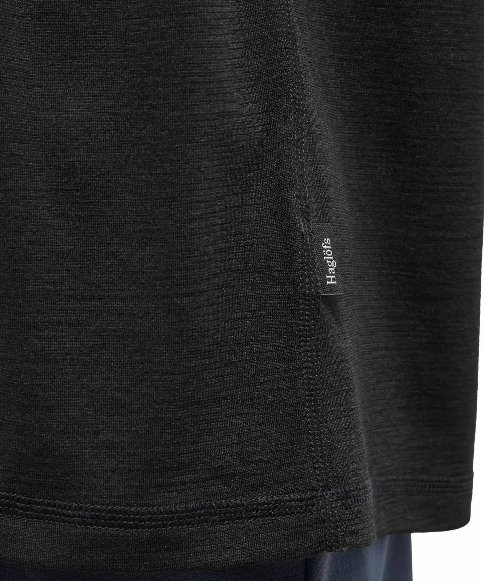 Haglöfs Men's Kaise Wool Tee True Black