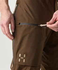 Haglöfs Men's Latnja GORE-TEX Insulated Pant Woodland Brown