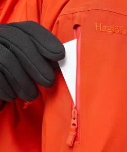 Haglöfs Men's Latnja GORE-TEX Insulated Jacket Tech Red