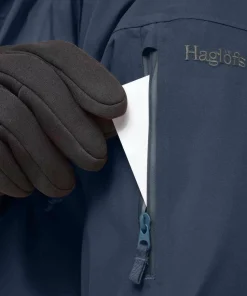 Haglöfs Men's Latnja GORE-TEX Insulated Jacket Tarn Blue