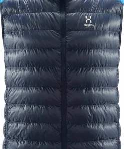 Haglöfs Men's L.I.M Down Vest Tarn Blue/Nordic Blue
