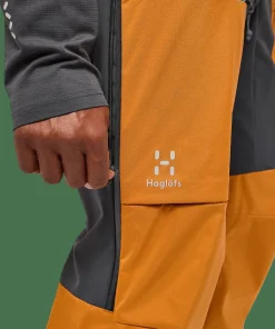 Haglöfs Men's L.I.M Hybrid Touring Pant Desert Yellow/Magnetite